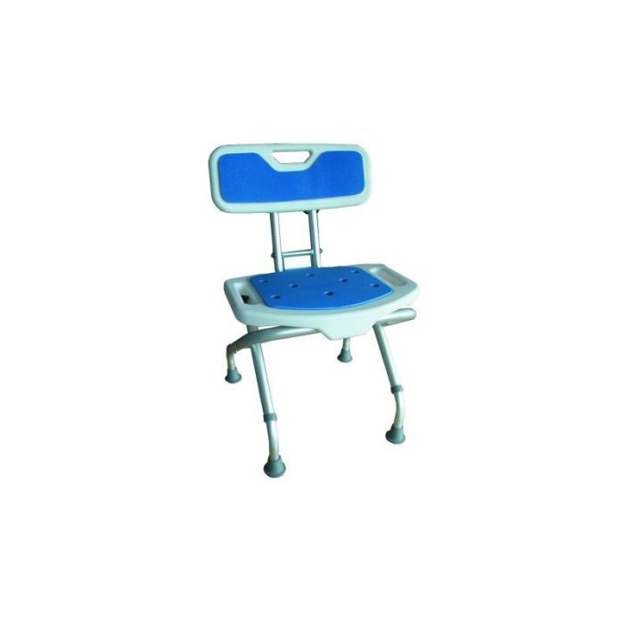 528015-2.jpg CADEIRA DE DUCHE DE ENCARTAR EM ALUMINIO E REGULÁVEL EM ALTURA - Image 1