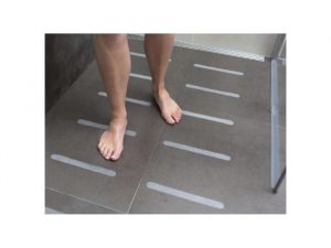 FAIXAS PARA DUCHES E BANHEIRAS - ALTURA 2.5CM E LARGURA 24.5CM